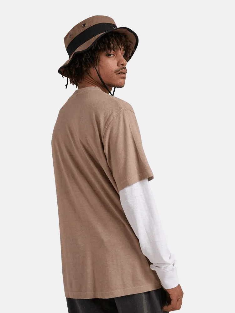 Afends Classic Hemp Retro Fit Tee - Sand