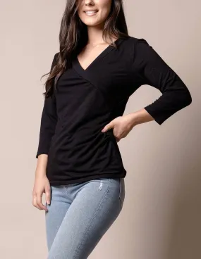 Bamboo Luxe Wrap Top