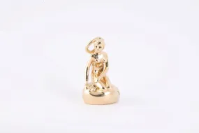 Bernhard Hertz 14k Yellow Gold Denmark Little Mermaid Pendant (4.80g.)