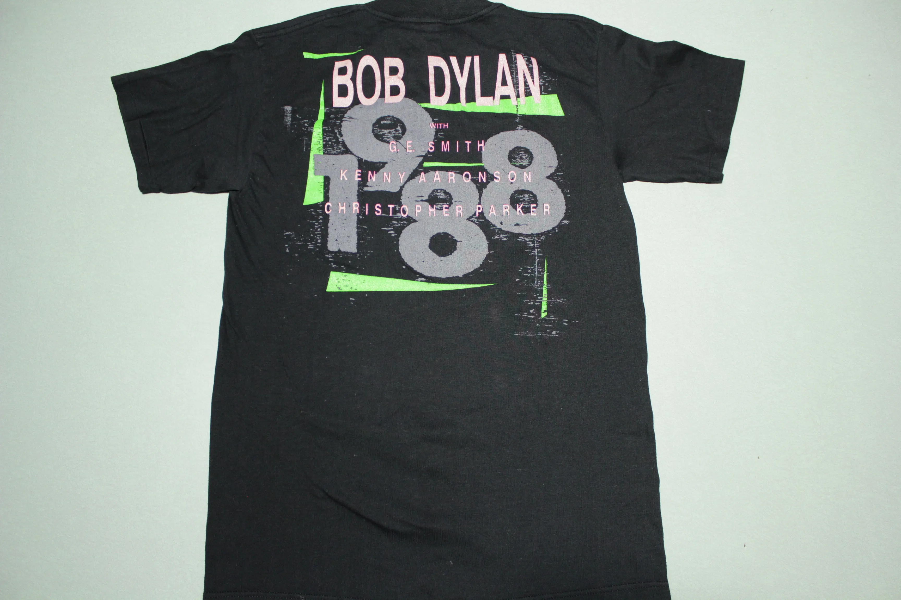 Bob Dylan 1988 Vintage G.E Smith 80's Concert Tour T-Shirt