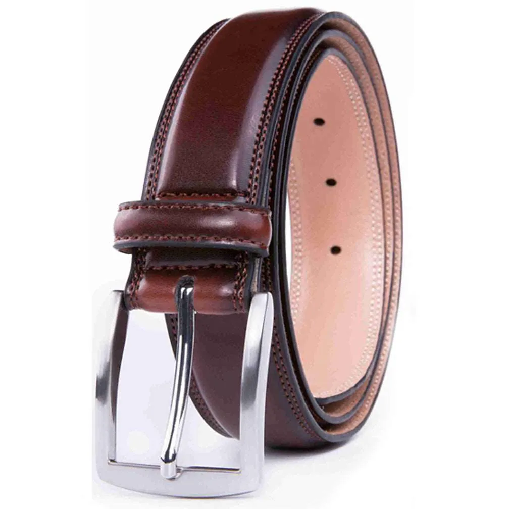 Braveman Men's Classic Genuine Leather Dress Belt