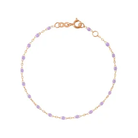 Classic Gigi Lilac bracelet, Rose Gold, 6.7"