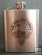 Custom Name Flask (with your coat of arms or clan crest)