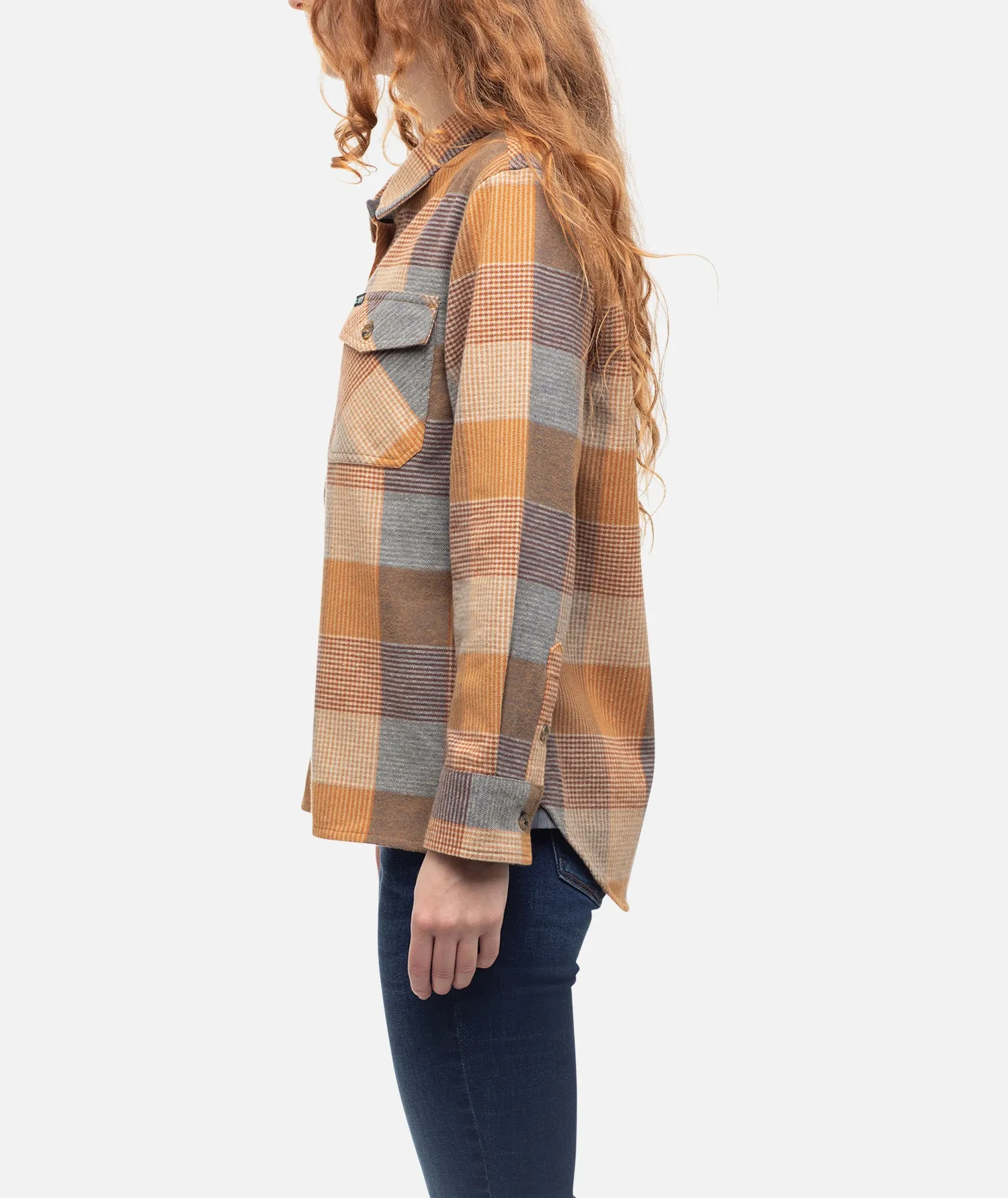 Delray Boyfriend Flannel - Sunshine