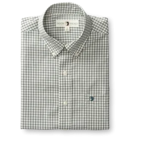 Duck Head Vinson Plaid Poplin Sport Shirt