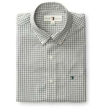 Duck Head Vinson Plaid Poplin Sport Shirt