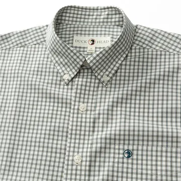 Duck Head Vinson Plaid Poplin Sport Shirt