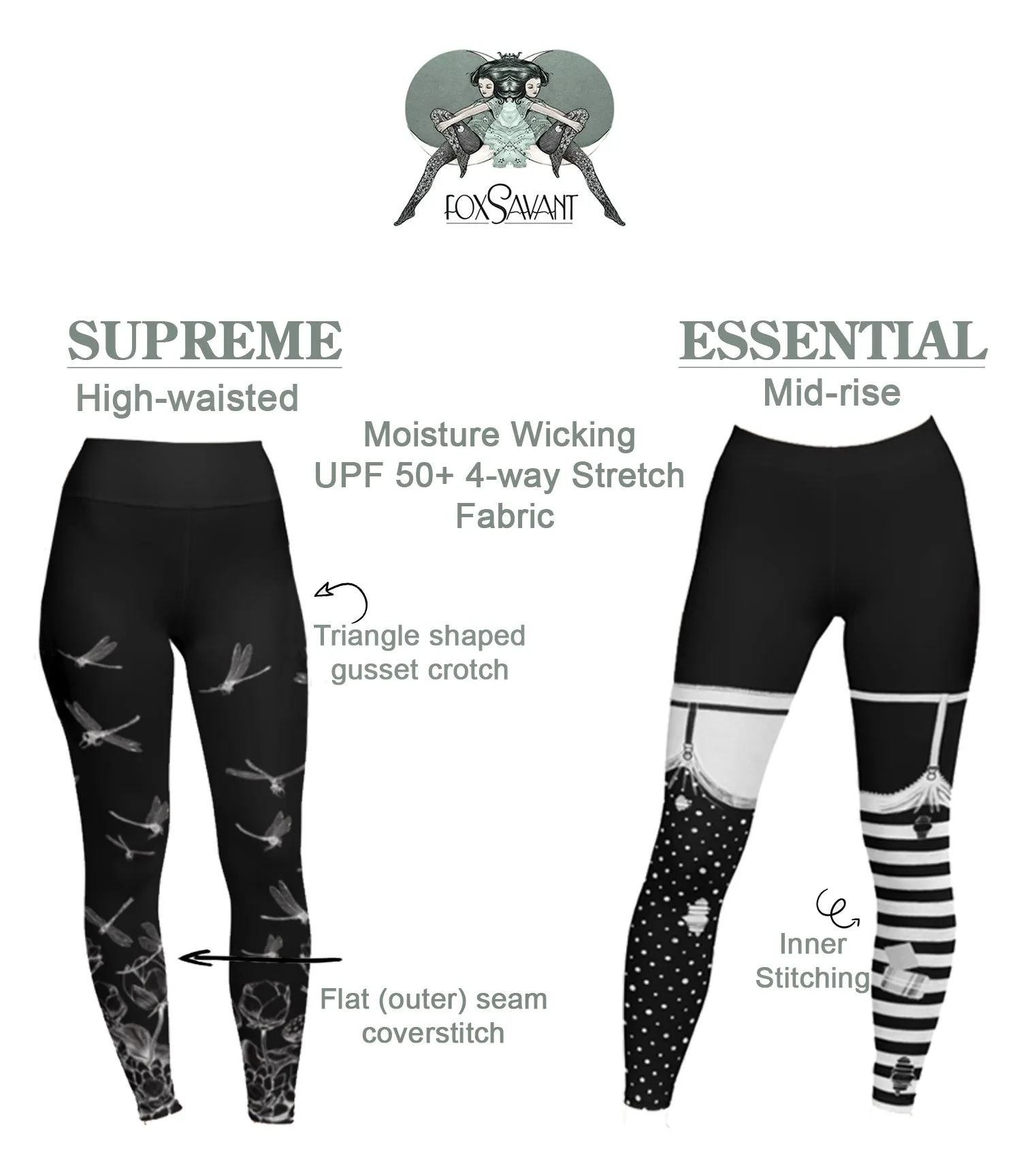 Guitar Leggings by fox savant