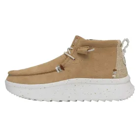 'Hey Dude' Women's Wendy Peak Hi Suede - Tan