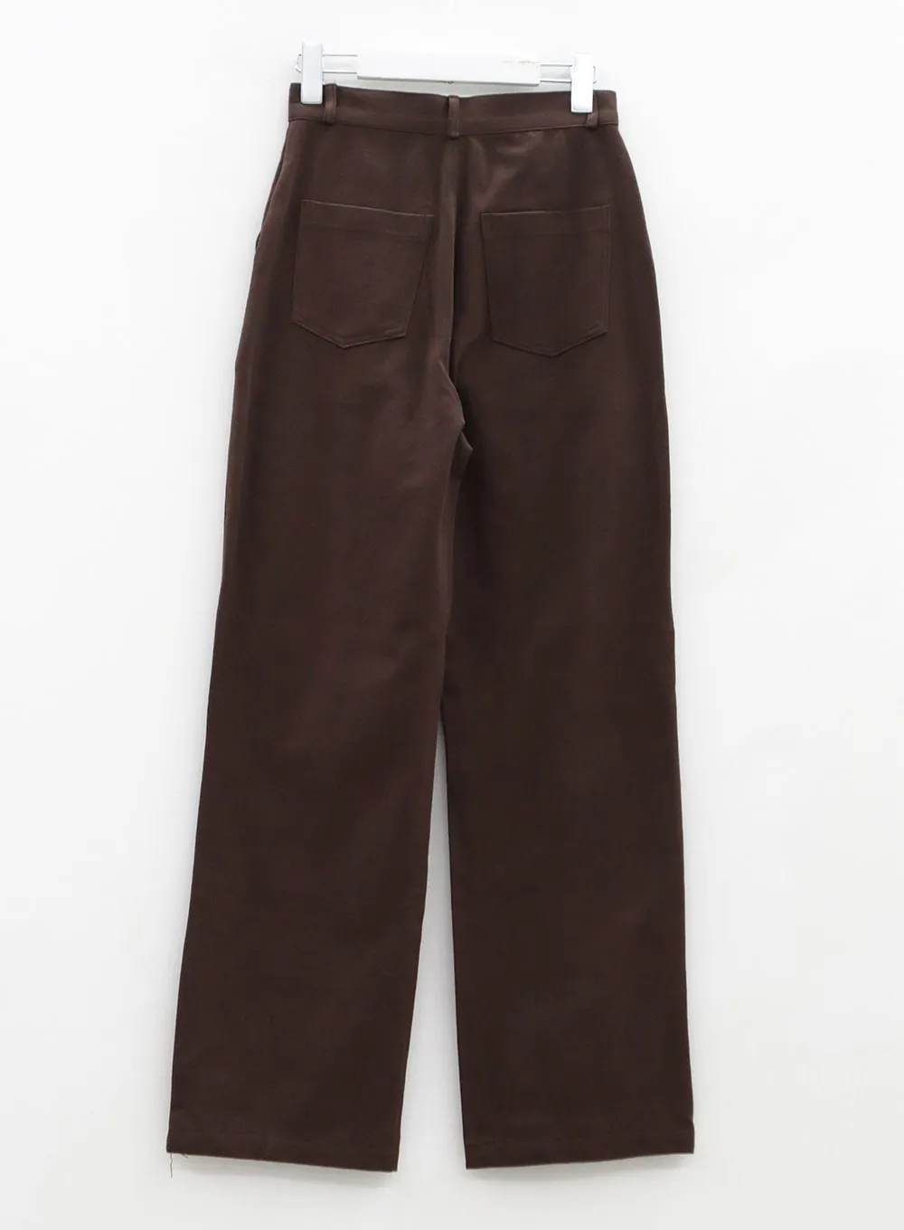 Line Detail Fall Color Cotton Pants OS13