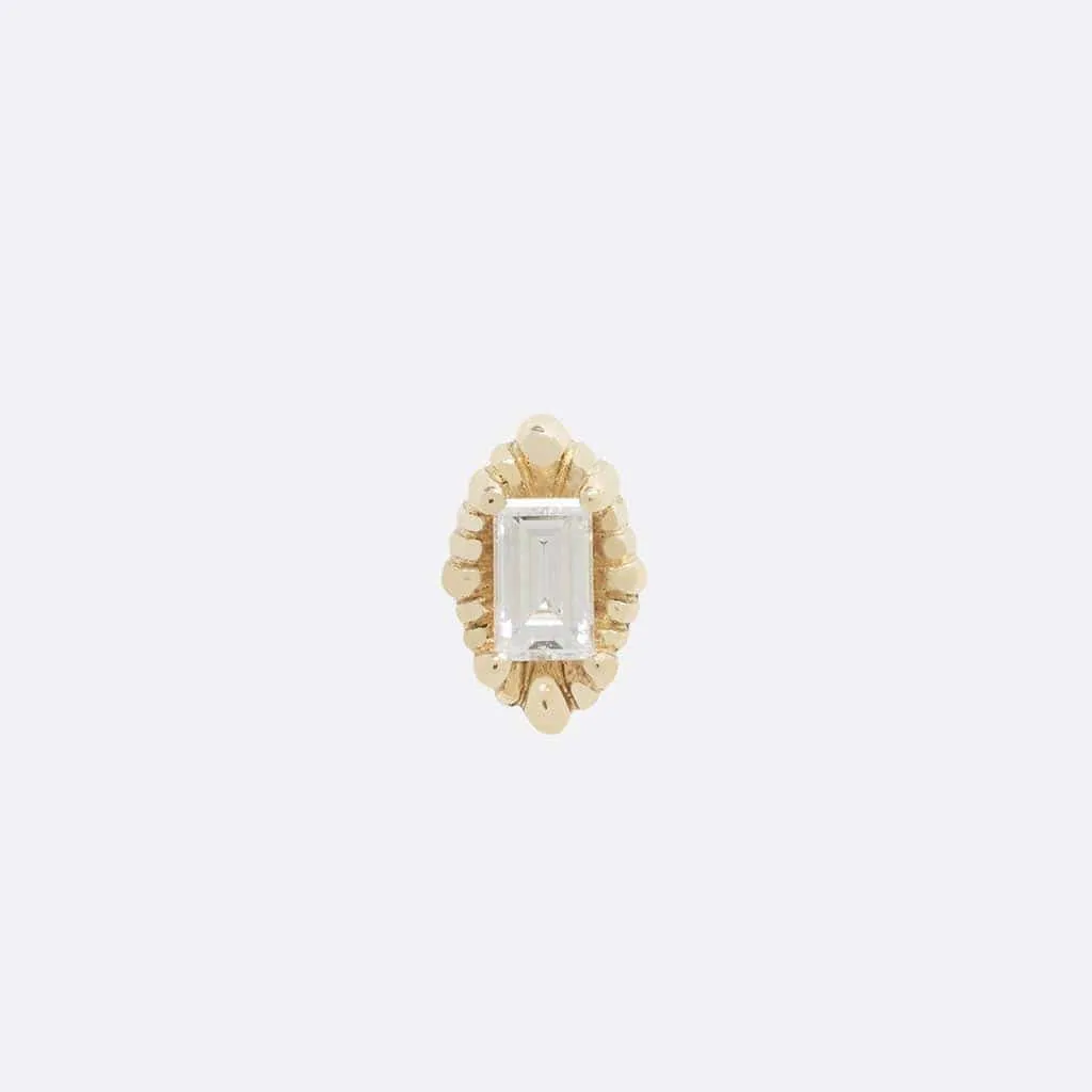 Melange Baguette - 14K YELLOW - Diamond