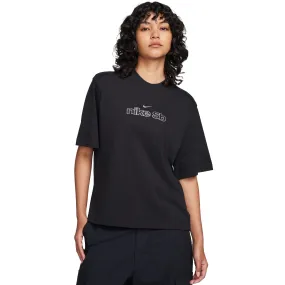 Nike SB Boxy Logo Tee Black