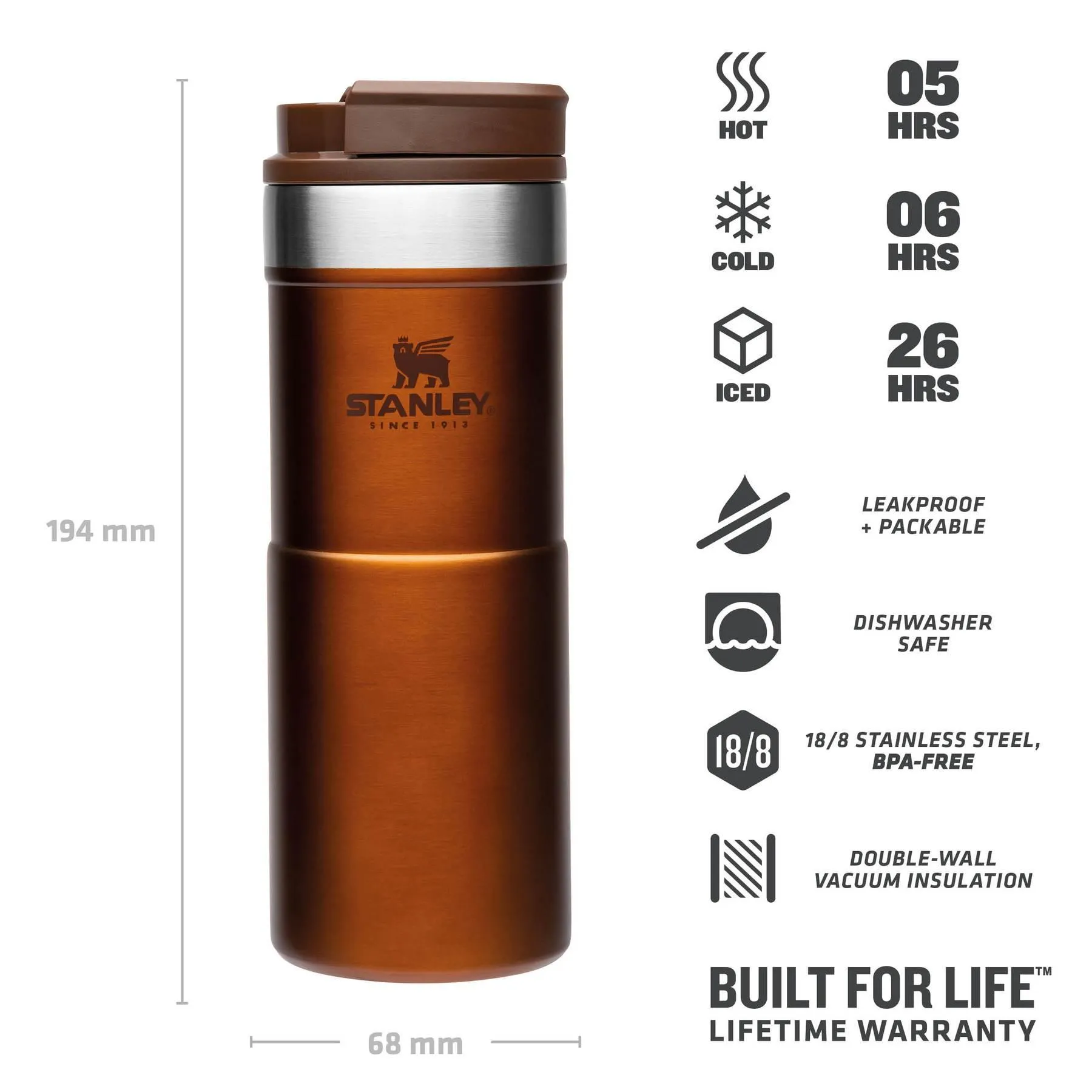 Stanley Classic Neverleak Travel Mug Akaaa 0.35 L