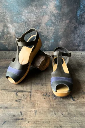 Swedish Hasbeens 90's T-Strap Wedge