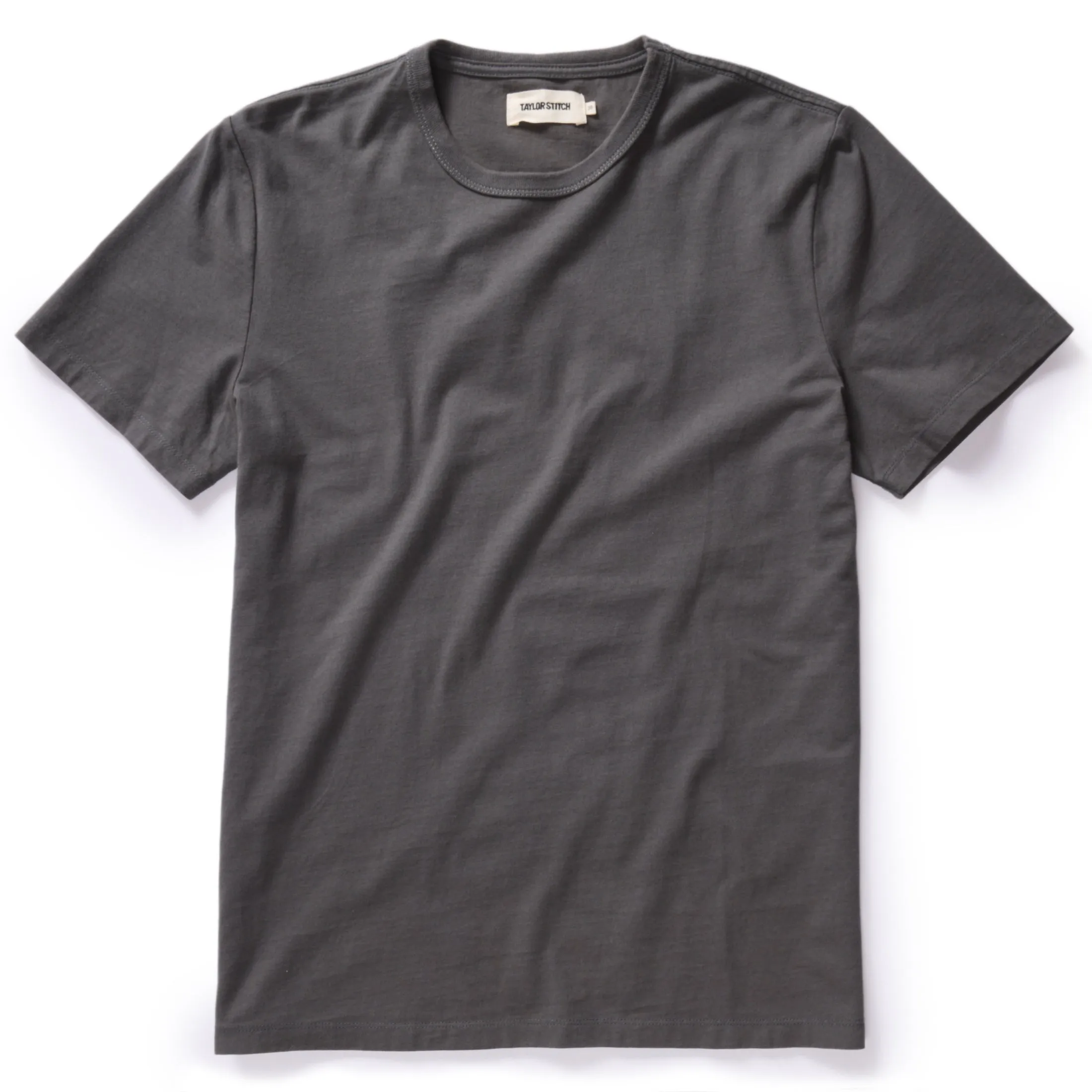 The Organic Cotton Tee in Faded Black