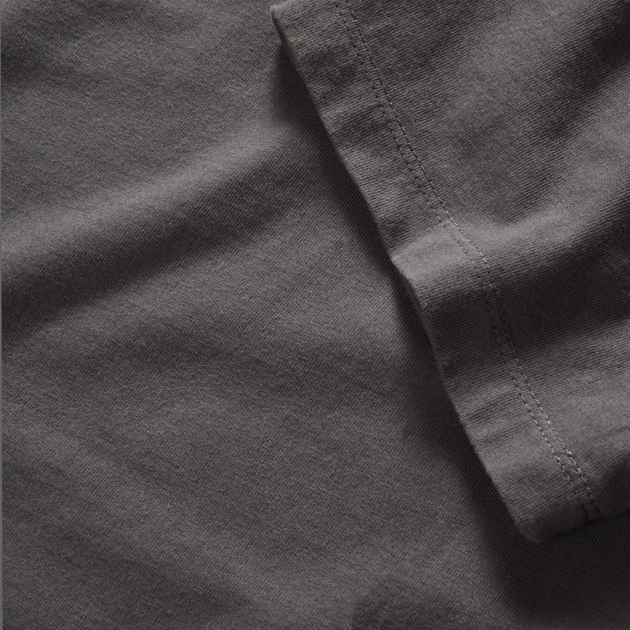 The Organic Cotton Tee in Faded Black