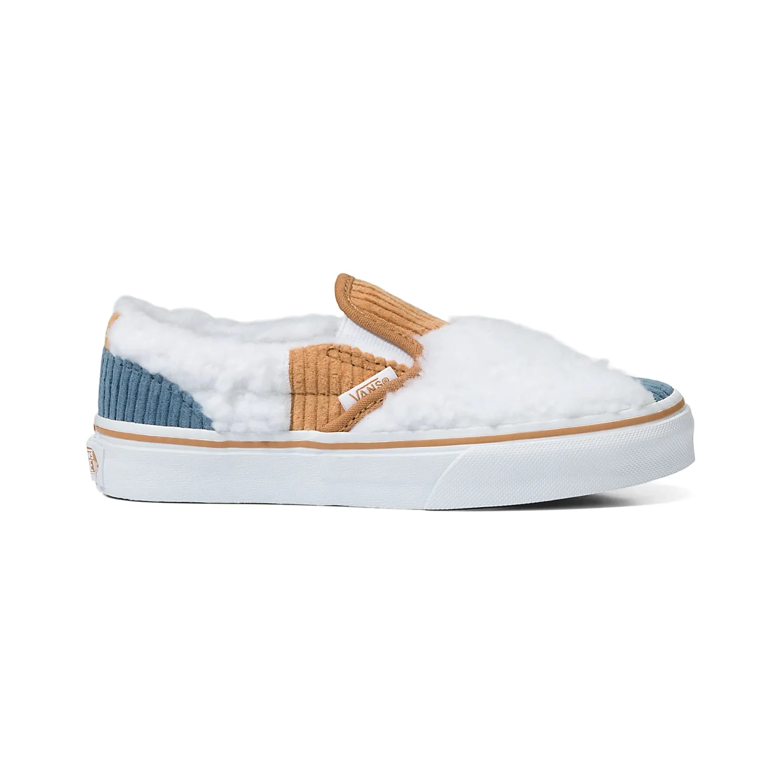 Vans Cozy Cord Classic Slip On Patchwork - Kids