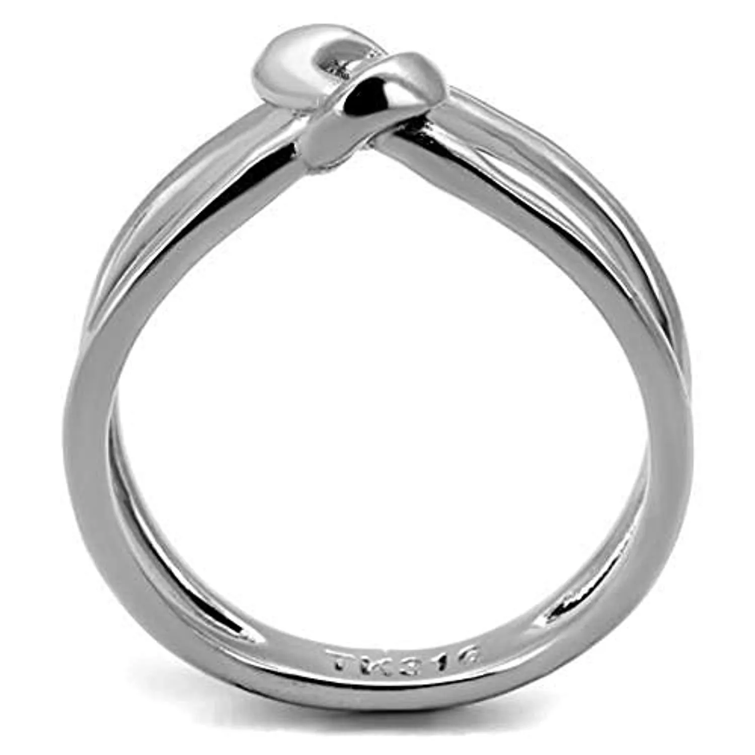 WildKlass Stainless Steel Ring High Polished Women