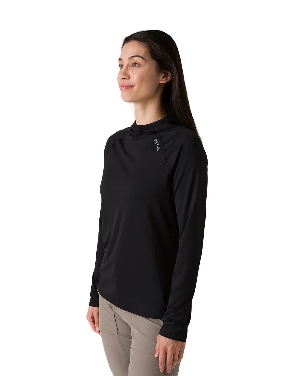 Women's Geo-T Hooded L.S. Shirt