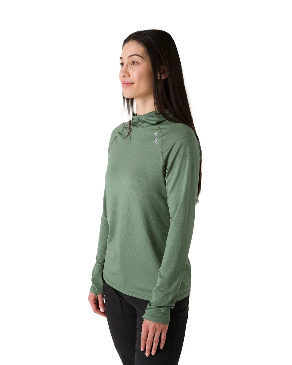 Women's Geo-T Hooded L.S. Shirt