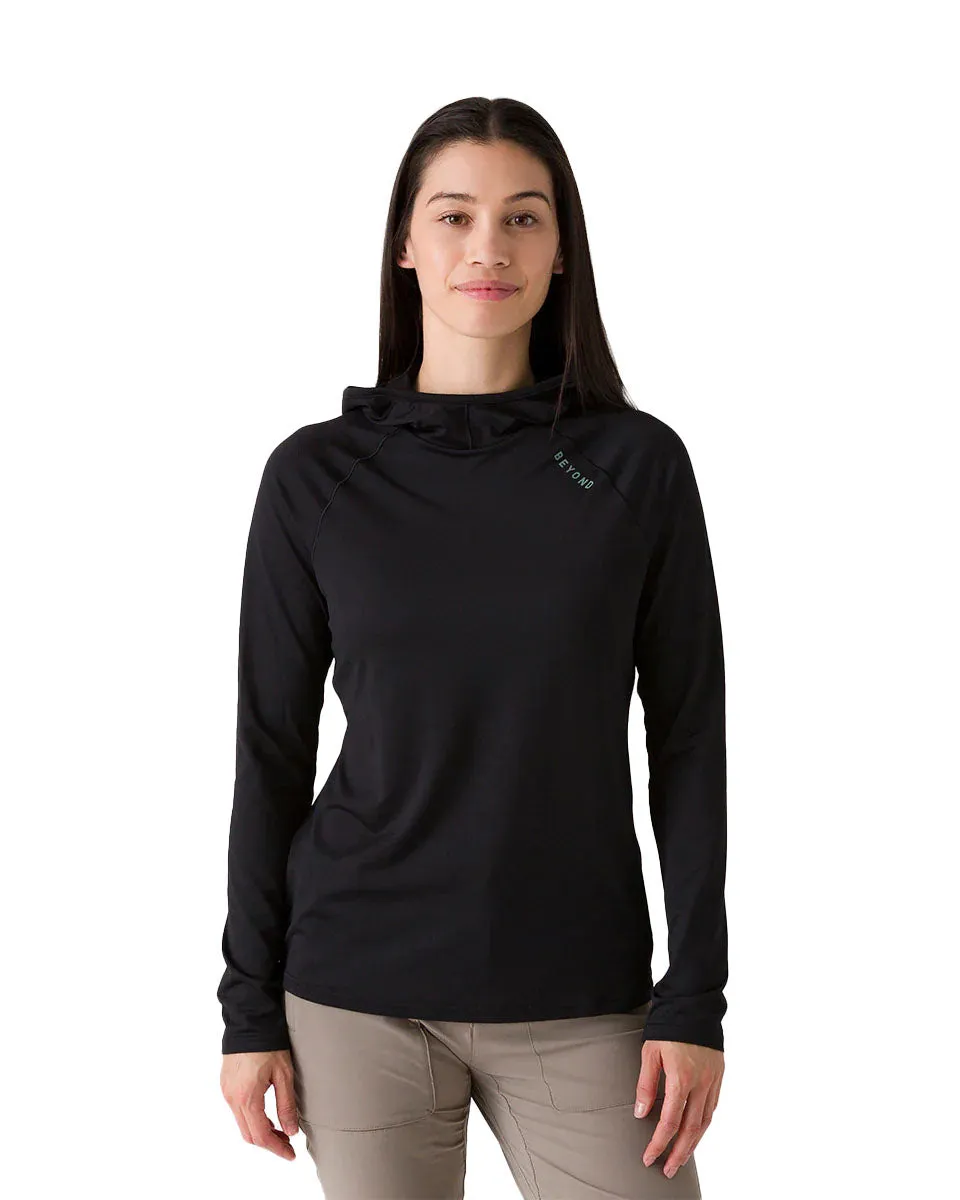 Women's Geo-T Hooded L.S. Shirt