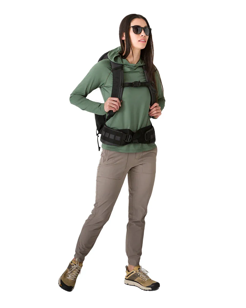 Women's Geo-T Hooded L.S. Shirt